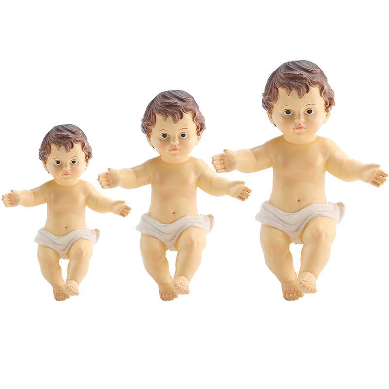 Resin Art Baby - 6cm/10cm/15cm Baby Jesus Doll Statue Infant