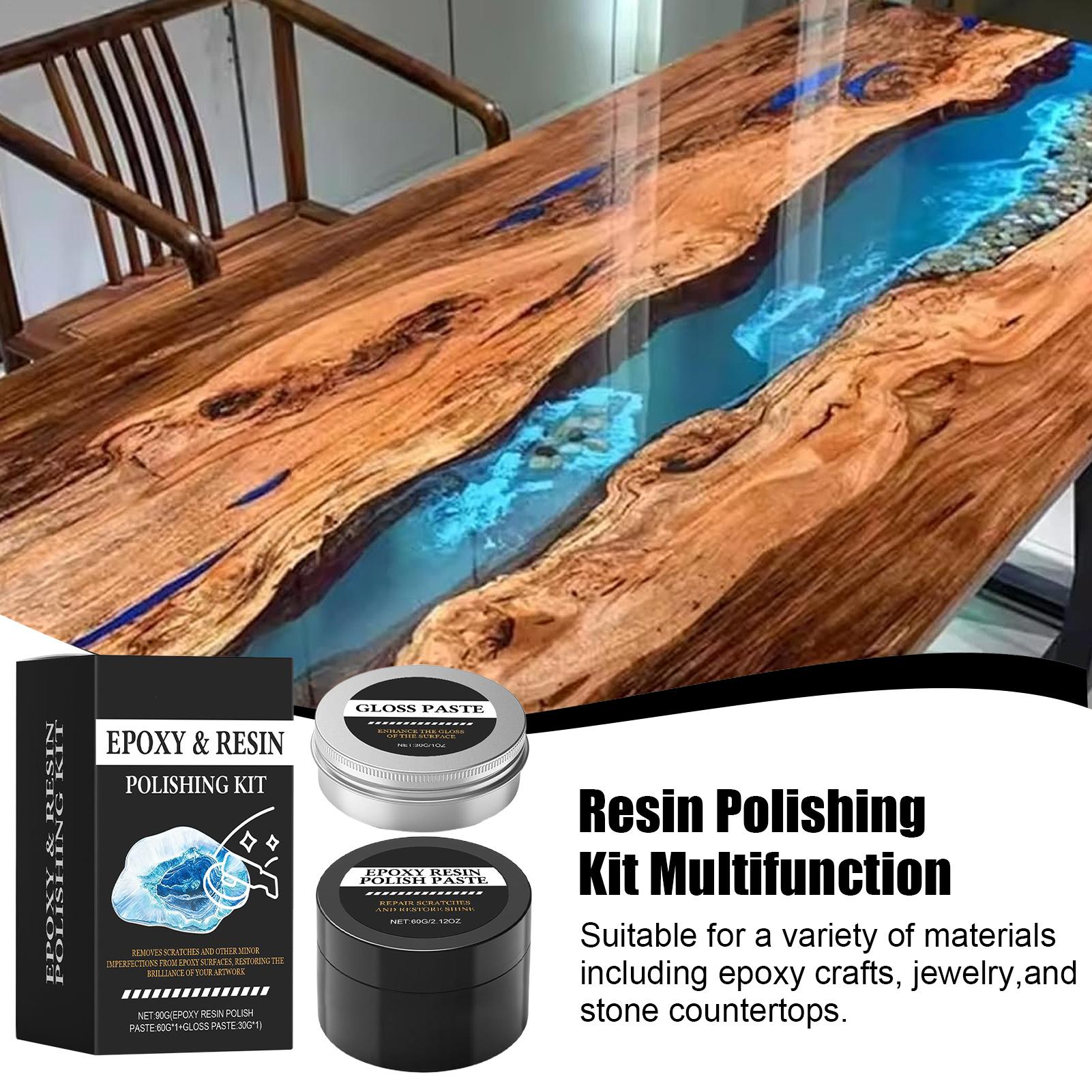 Resin Art Resin - Epoxy Resin Polishing Kit - Creamy