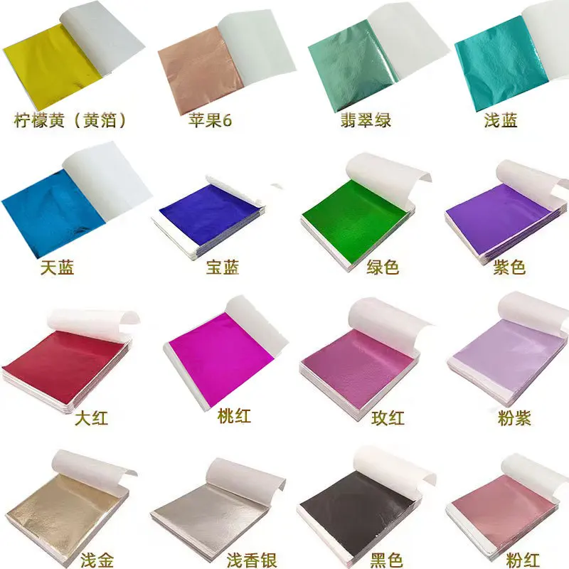 Resin Art Gift For Anniversary - 100Pcs 9Cm Individually Packaged Imitation Gold