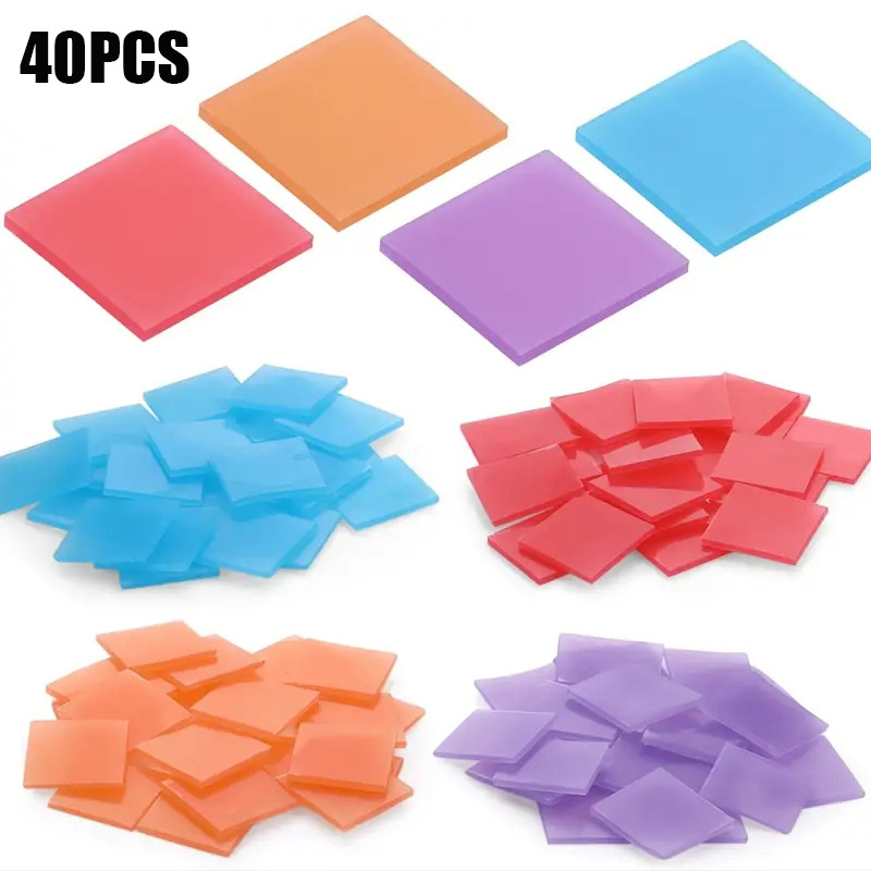 Resin Art Accessories - 40Pcs Diamond Painting Wax Clay, Nail