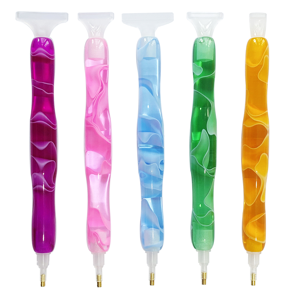 Resin Art Accessories - Color Resin Diamond Painting Pen with