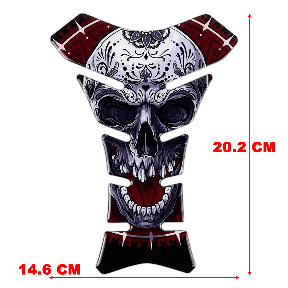 3D Resin Skull Decal Motorcycl - Resin Art Accessories review and price