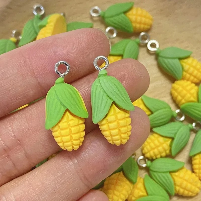 20Pcs Funny Mini Corn Vegetabl - Resin Art Earrings review and price