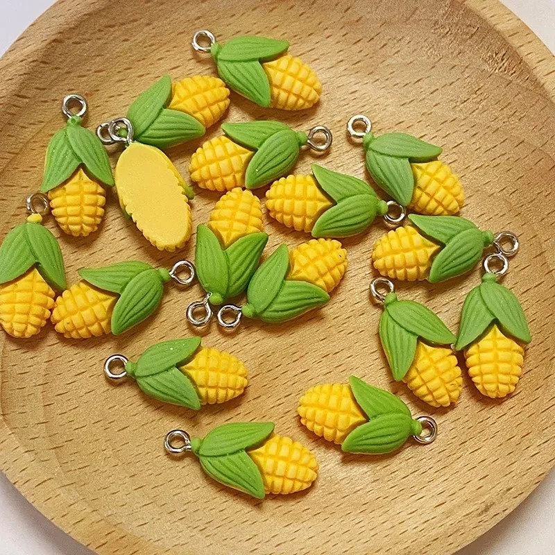 20Pcs Funny Mini Corn Vegetabl - Resin Art Earrings review and price