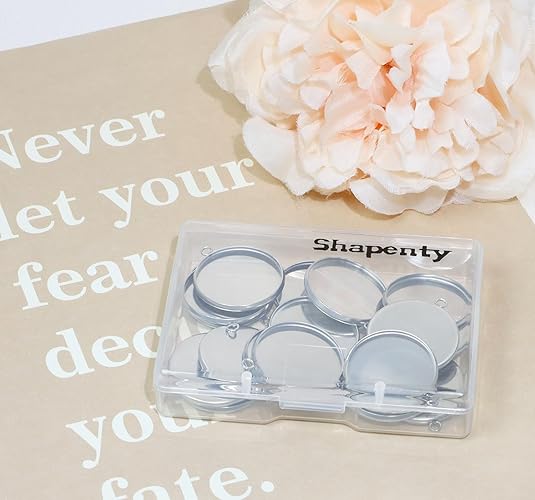 20 Pieces Stainless Steel Roun - Resin Art Keychain review and price