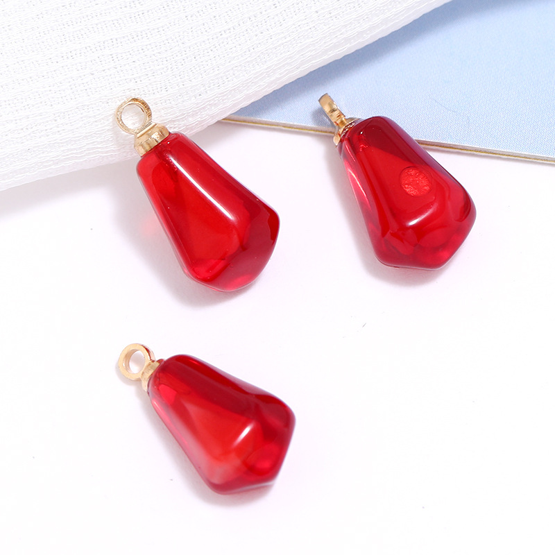 10pcs Pomegranate Seed Resin P - Resin Art Keychain review and price