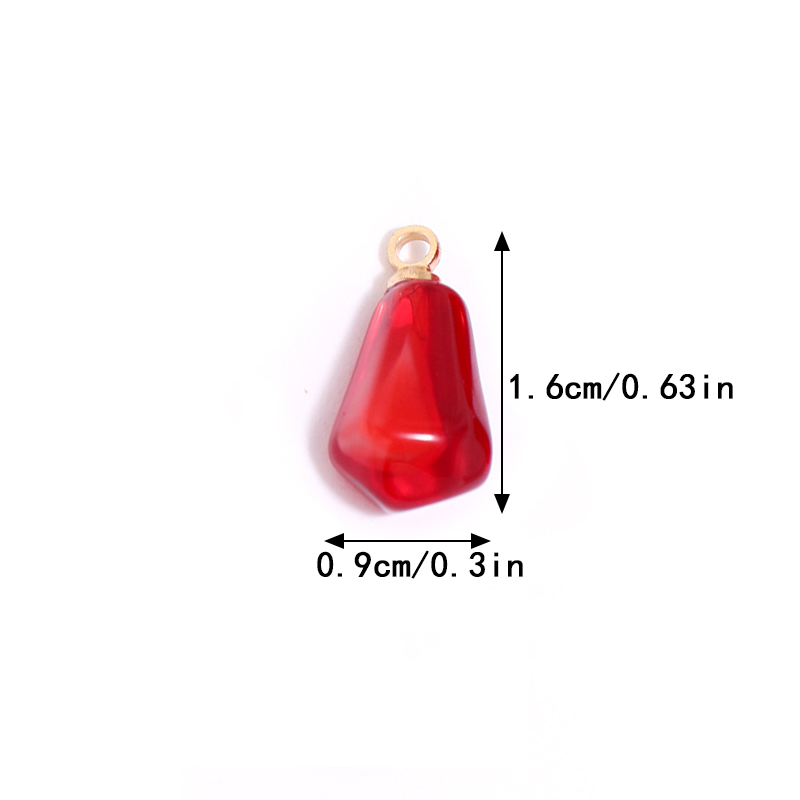 10pcs Pomegranate Seed Resin P - Resin Art Keychain review and price