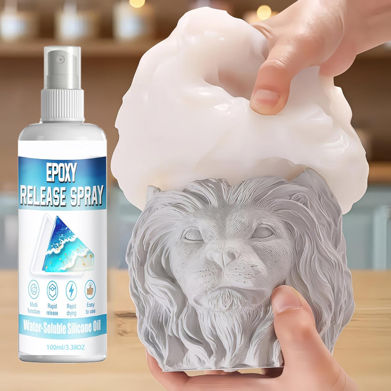 100ml Silicone Release Spray E - Resin Art Accessories review and price
