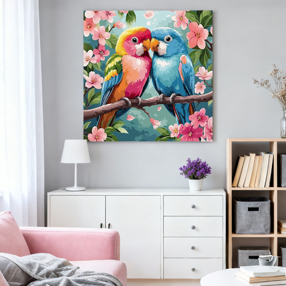 HUACAN Diamond Painting Bird F - Resin Art Of Rose review and price