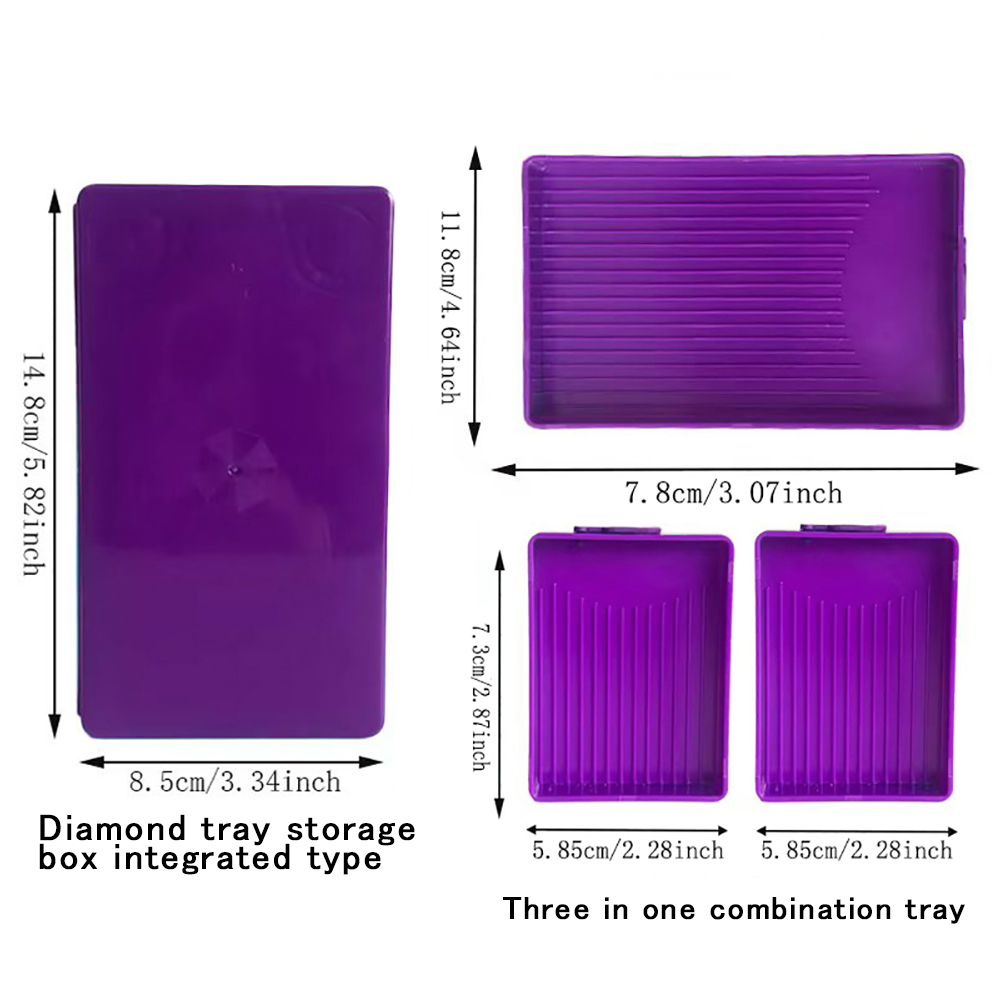 Diamond Painting Tray with Lid - Resin Art Canvas review and price