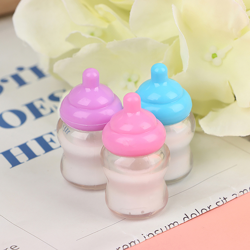 3PCS Dollhouse Baby Bottle Acc - Resin Art Baby review and price