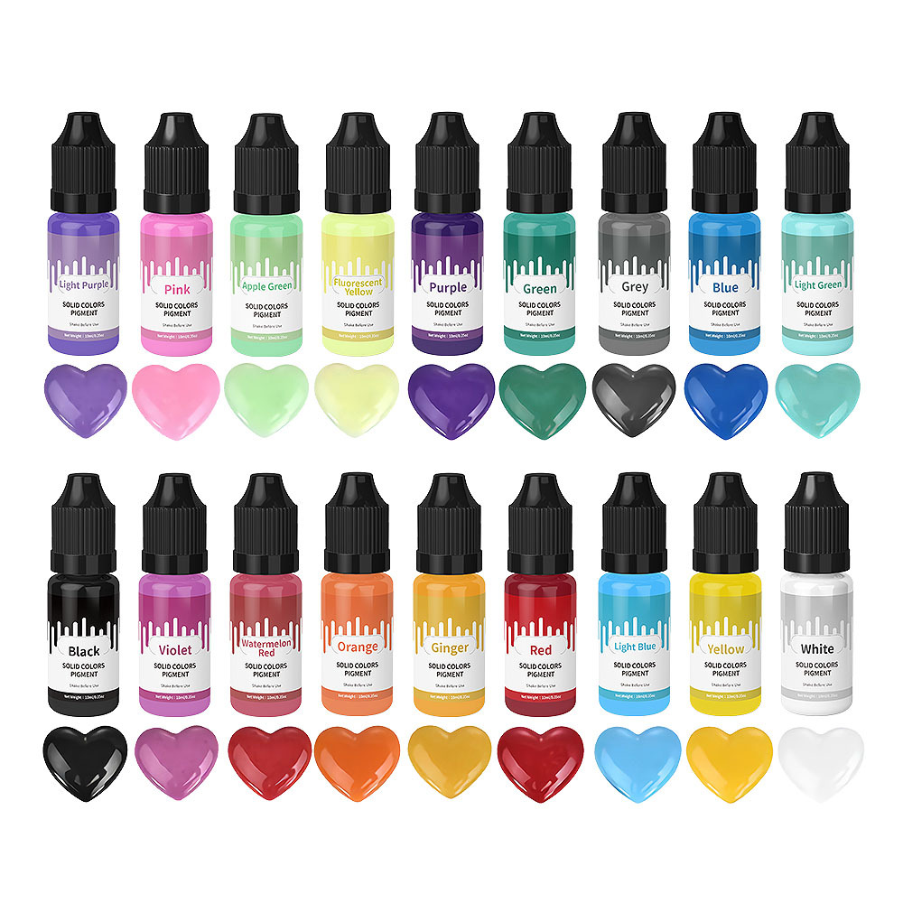 18Colors 10ml Macaron Solid Pa - Pearl Powder Resin review and price
