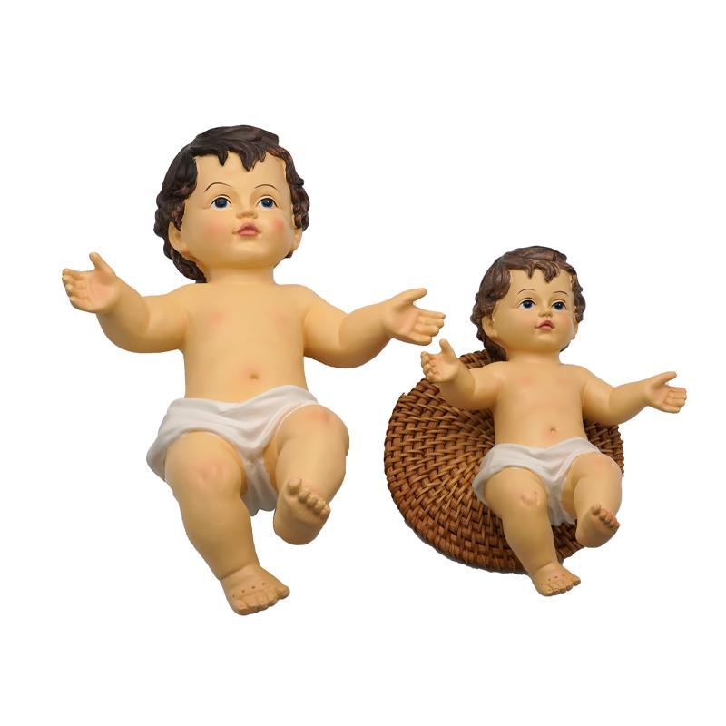 6cm/10cm/15cm Baby Jesus Doll  - Resin Art Baby review and price