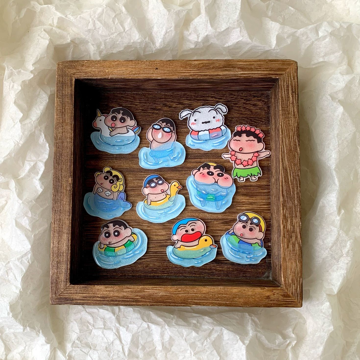 Crayon Shin-chan resin accesso - Resin Art Accessories review and price