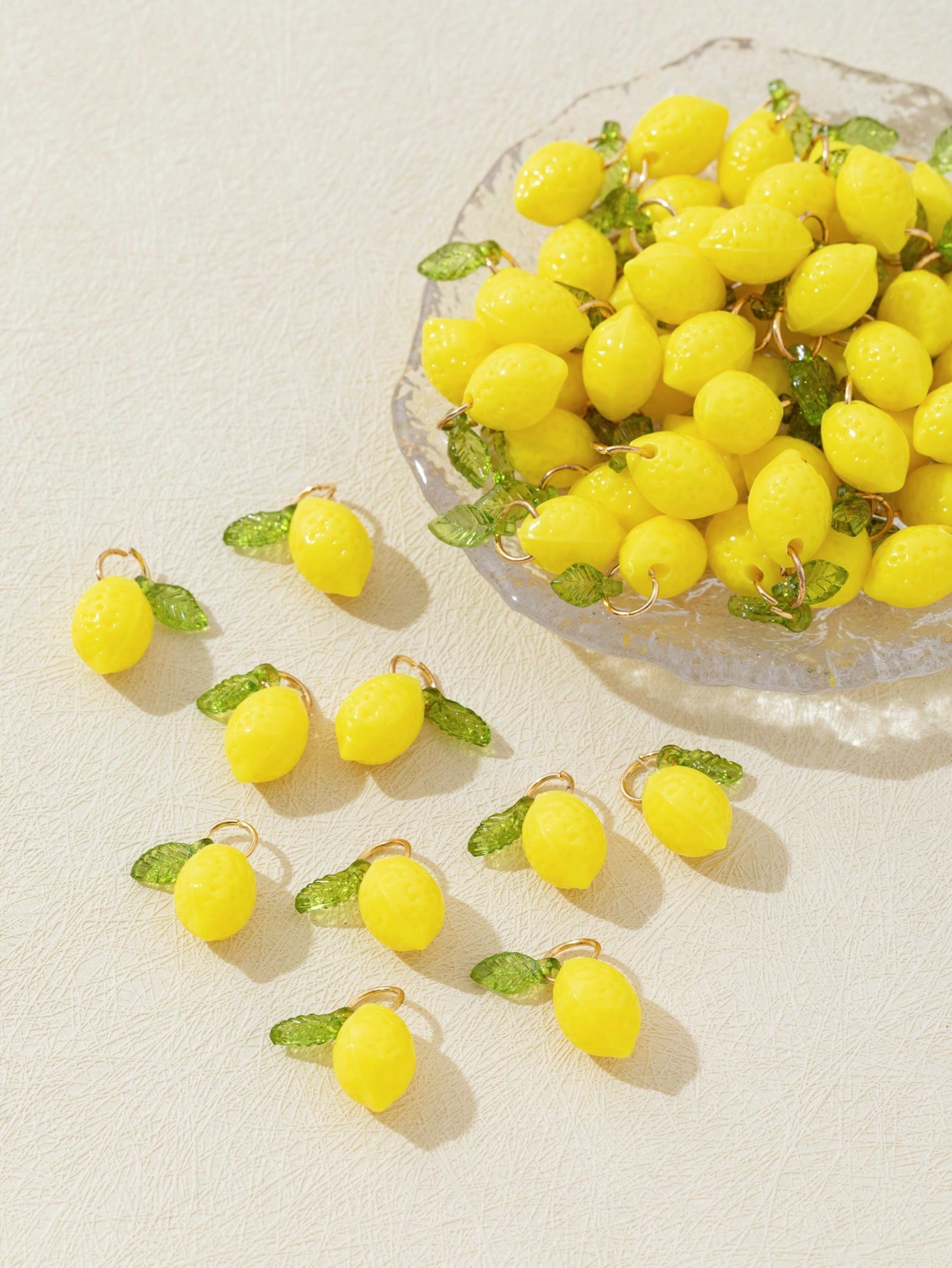 10Pcs 3D Lemon Resin Charms Pe - Resin Art Earrings review and price