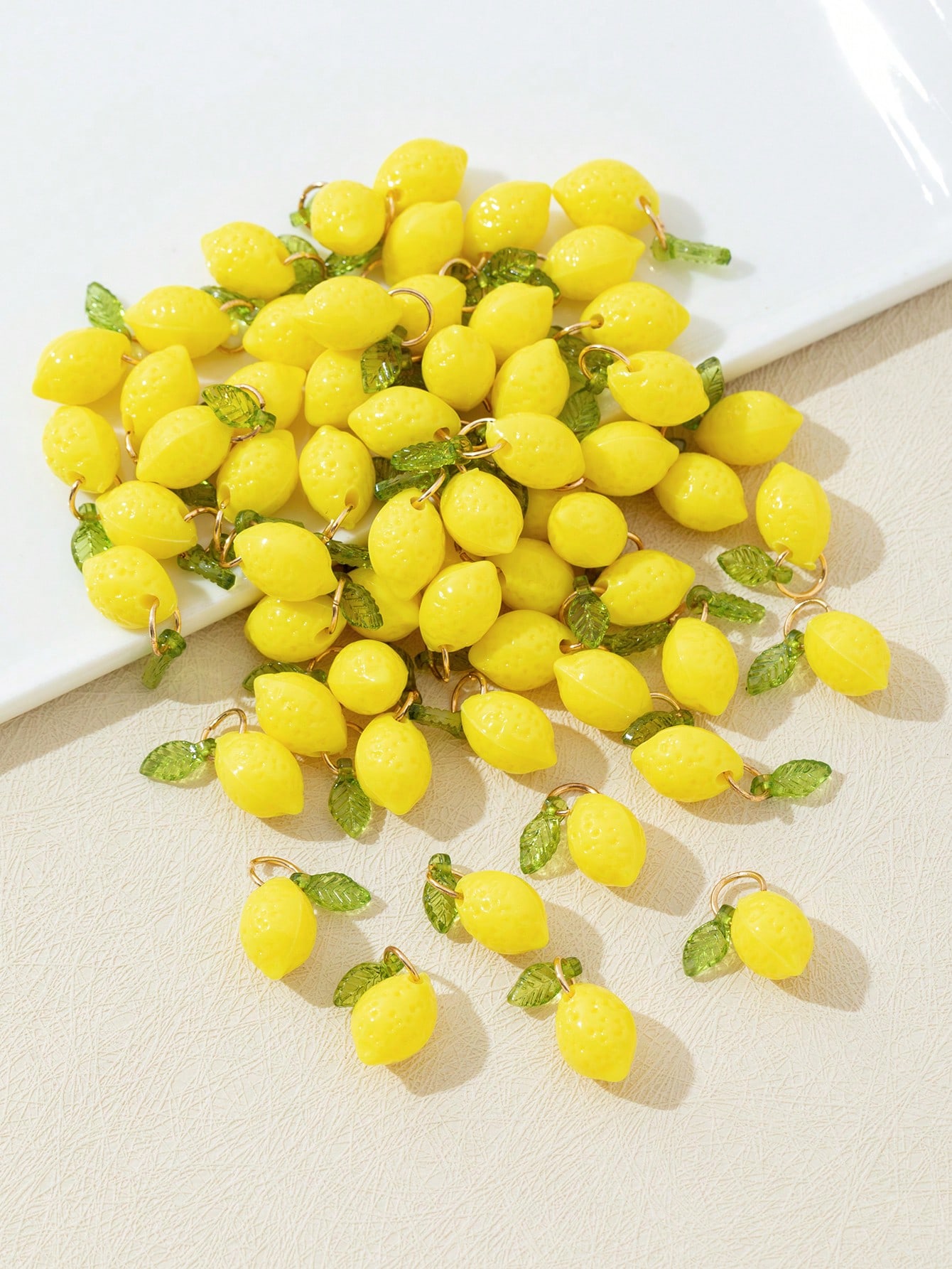 10Pcs 3D Lemon Resin Charms Pe - Resin Art Earrings review and price