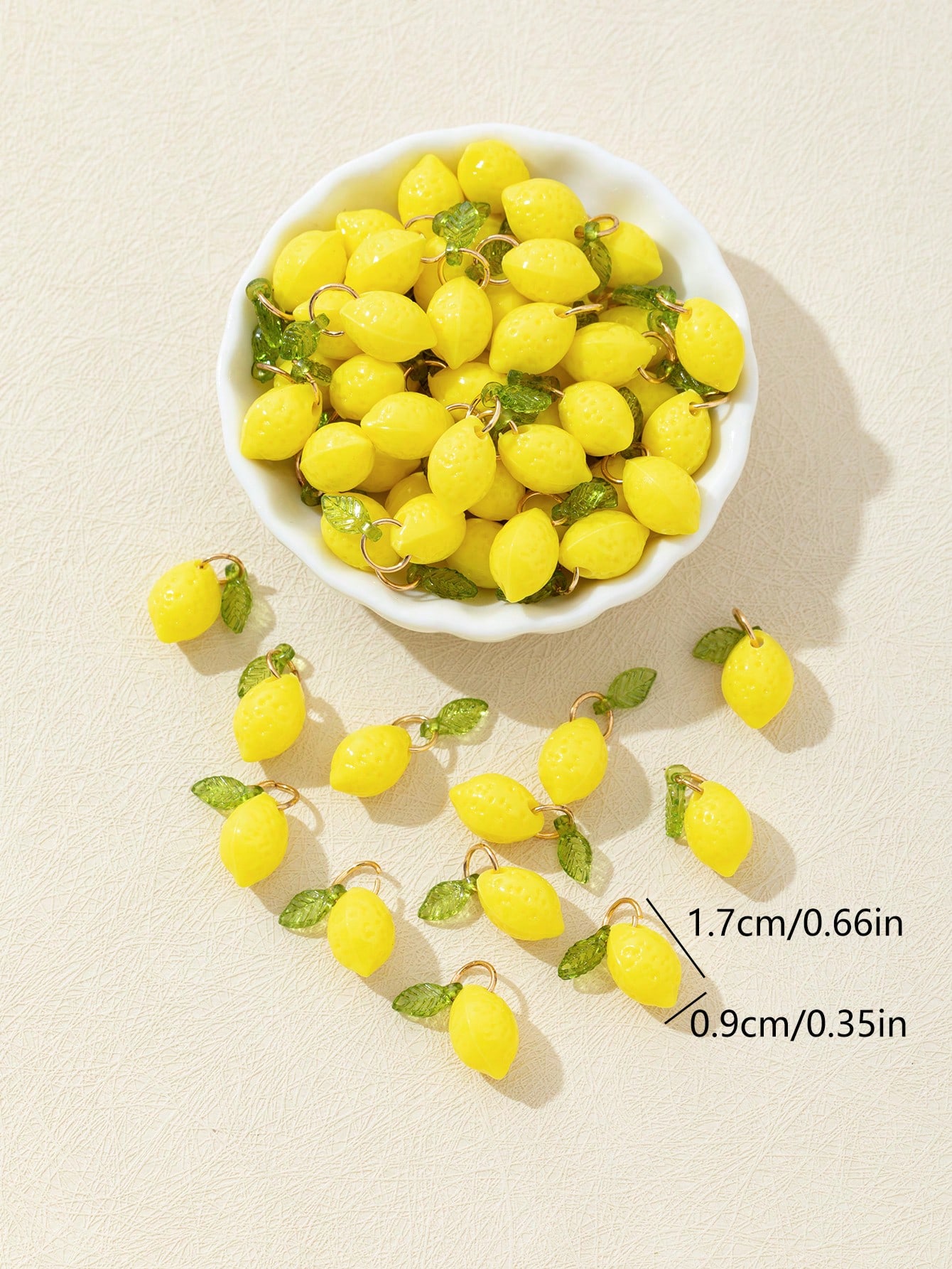 10Pcs 3D Lemon Resin Charms Pe - Resin Art Earrings review and price