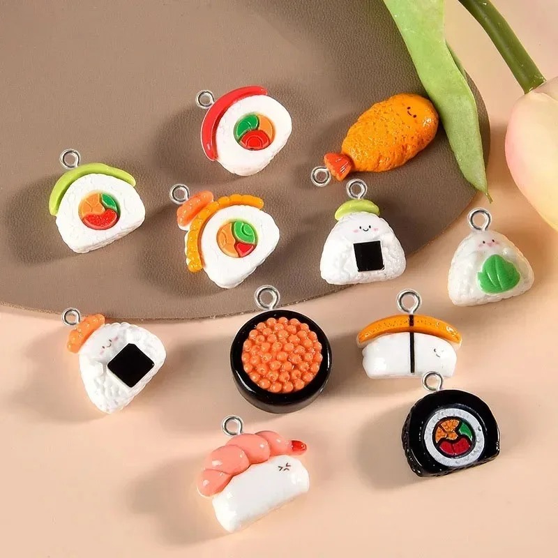10Pcs Mini Food Resin Charms S - Resin Art Earrings review and price