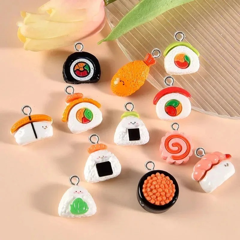 10Pcs Mini Food Resin Charms S - Resin Art Earrings review and price