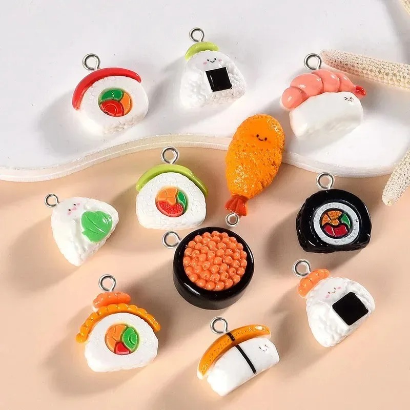 10Pcs Mini Food Resin Charms S - Resin Art Earrings review and price