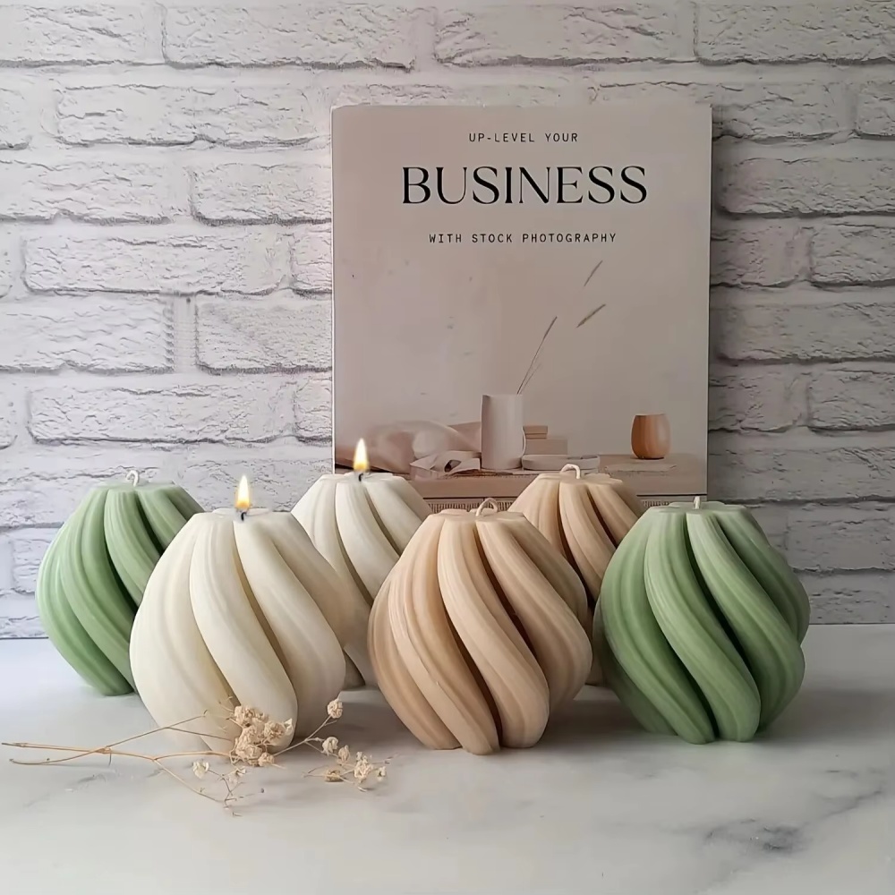 3D Rotating Pillar Candle Sili - Resin Art Ocean review and price