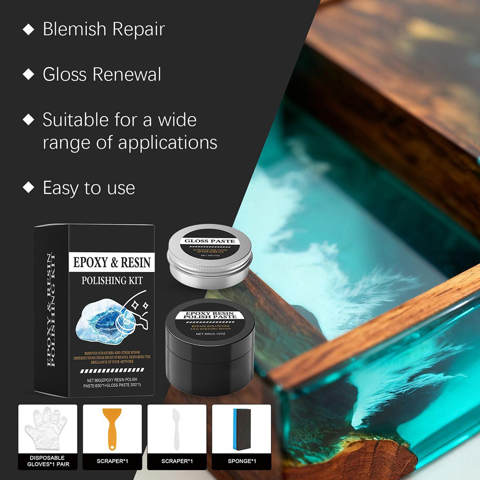 Epoxy Resin Polishing Kit - Cr - Resin Art Resin review and price