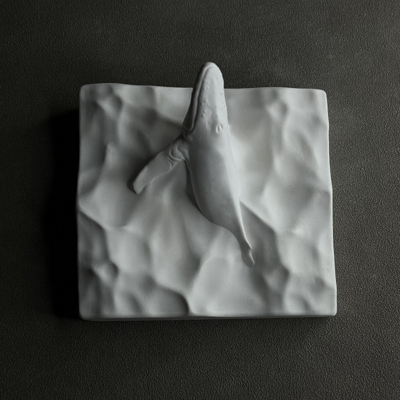Humpback Whale Statue Plaster  - Resin Art Ocean review and price