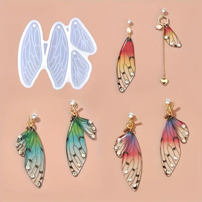 1 Wings Crystal Glue Molds, Cr - Pearl Powder Resin review and price