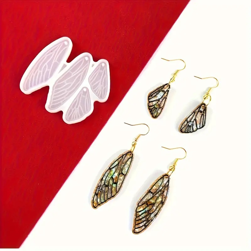 1 Wings Crystal Glue Molds, Cr - Pearl Powder Resin review and price