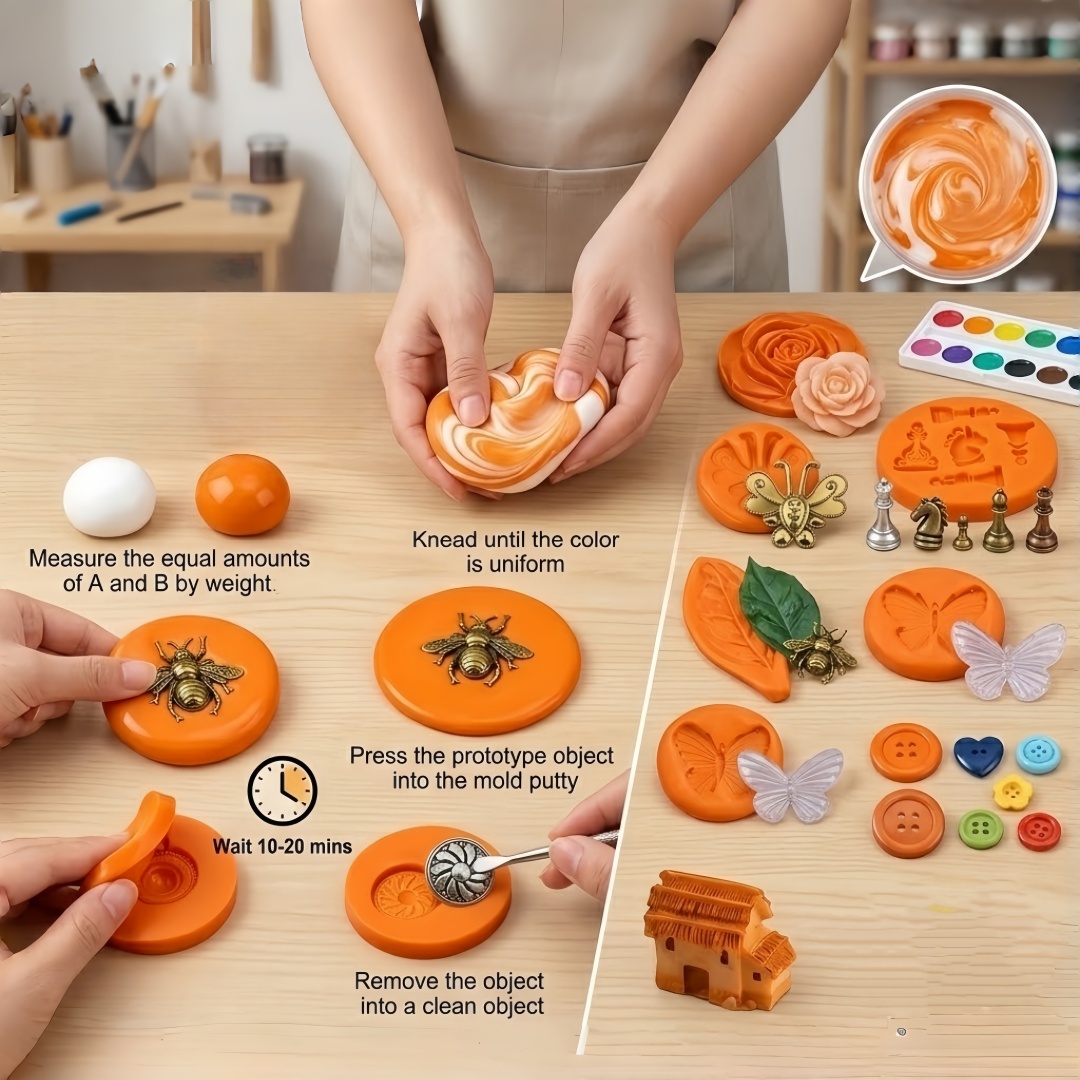 Silicone Putty DIY Crafting Se - Resin Art Resin review and price