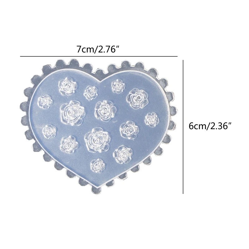 3D Rose Flower Nail Art Decora - Resin Art Of Rose review and price