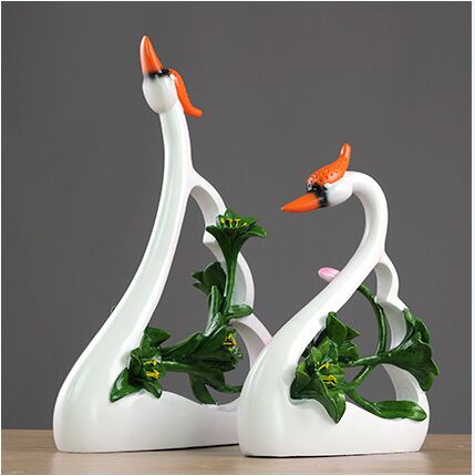 couples swan lovers art decora - Resin Art Gift For Anniversary review and price
