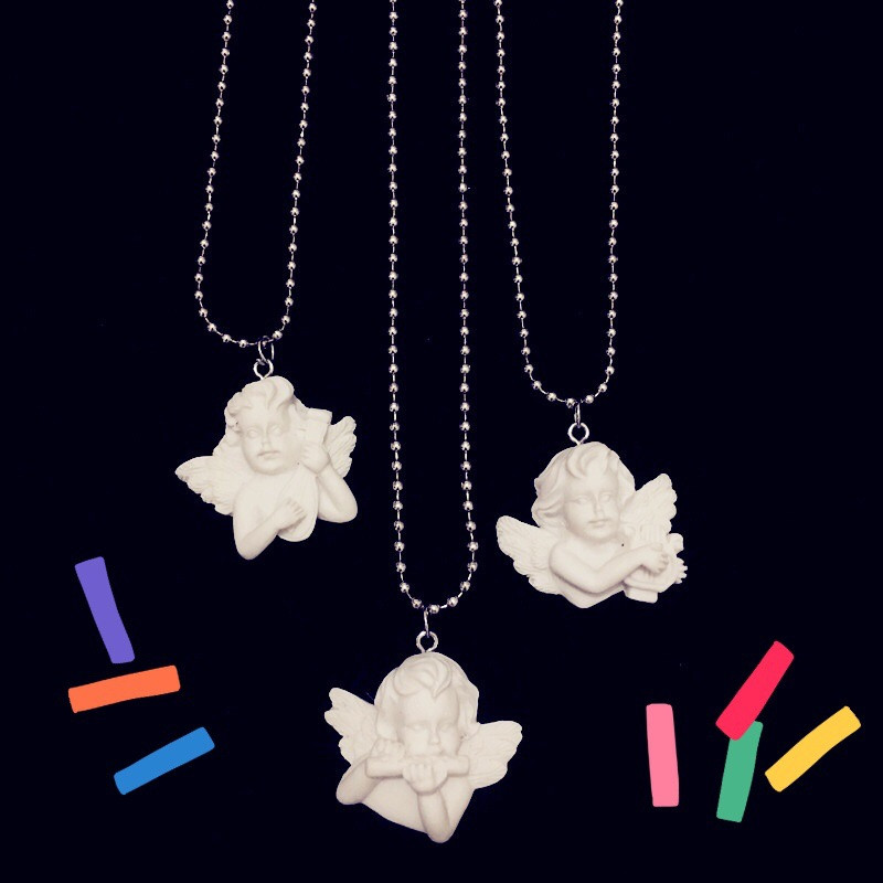 Cute Cupid Angel Pendant Stain - Resin Art Baby review and price