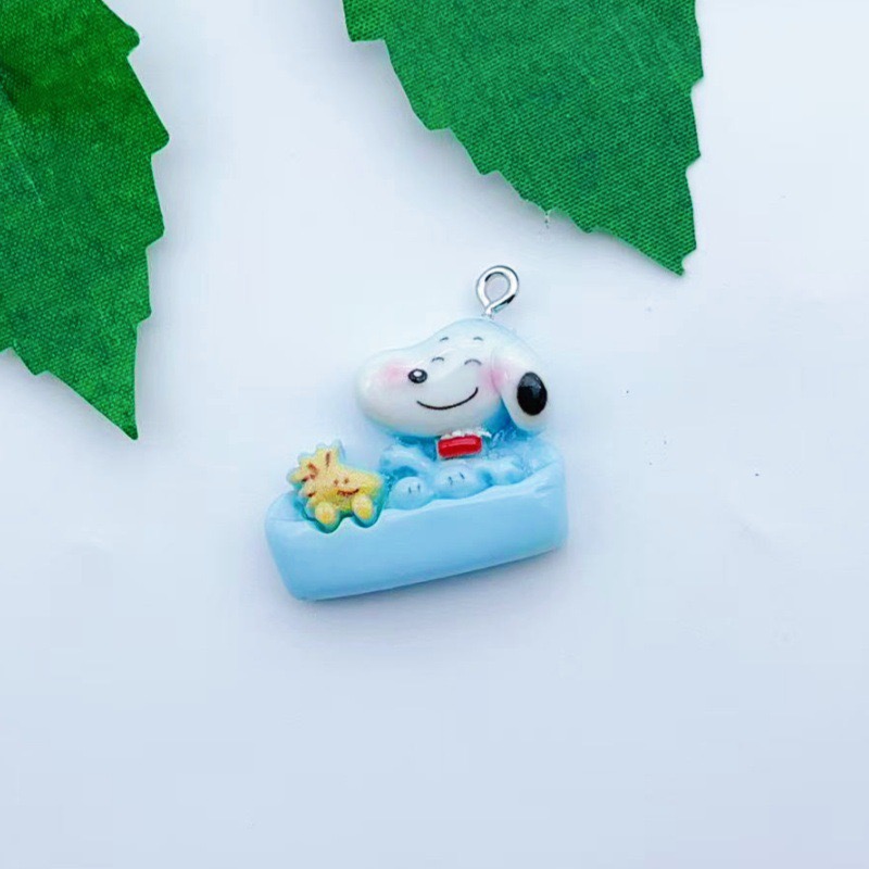 12pcs resin cartoon dog pendan - Resin Art Earrings review and price