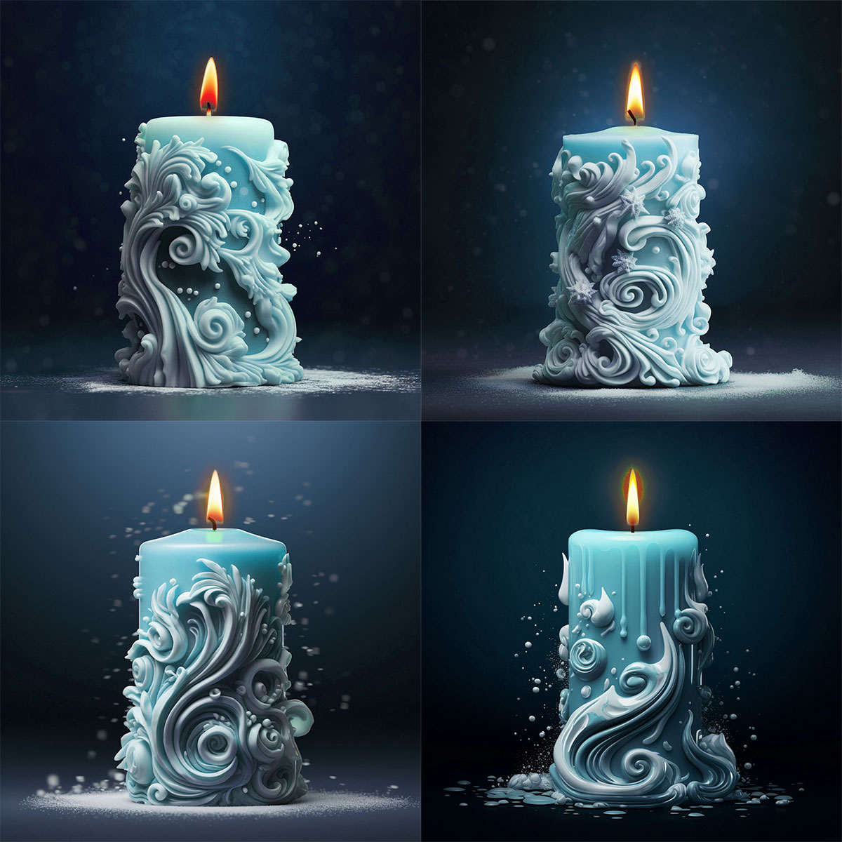 geometry Carved Cylindrical Si - Resin Art Ocean review and price