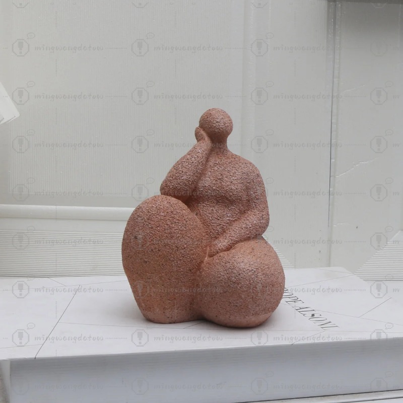 1pc, Sandstone Resin  Chubby W - Resin Art Resin review and price