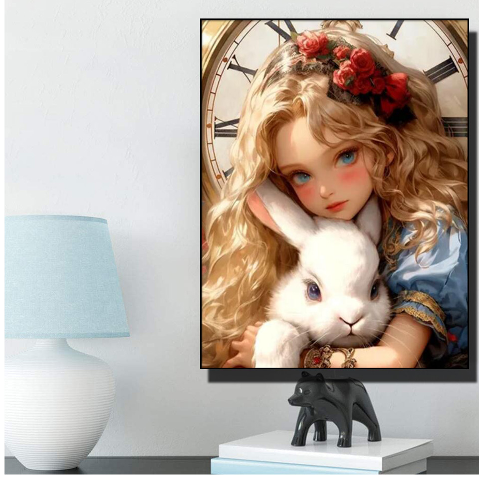 New Arrival Cartoon Cute Girl  - Resin Art Baby review and price