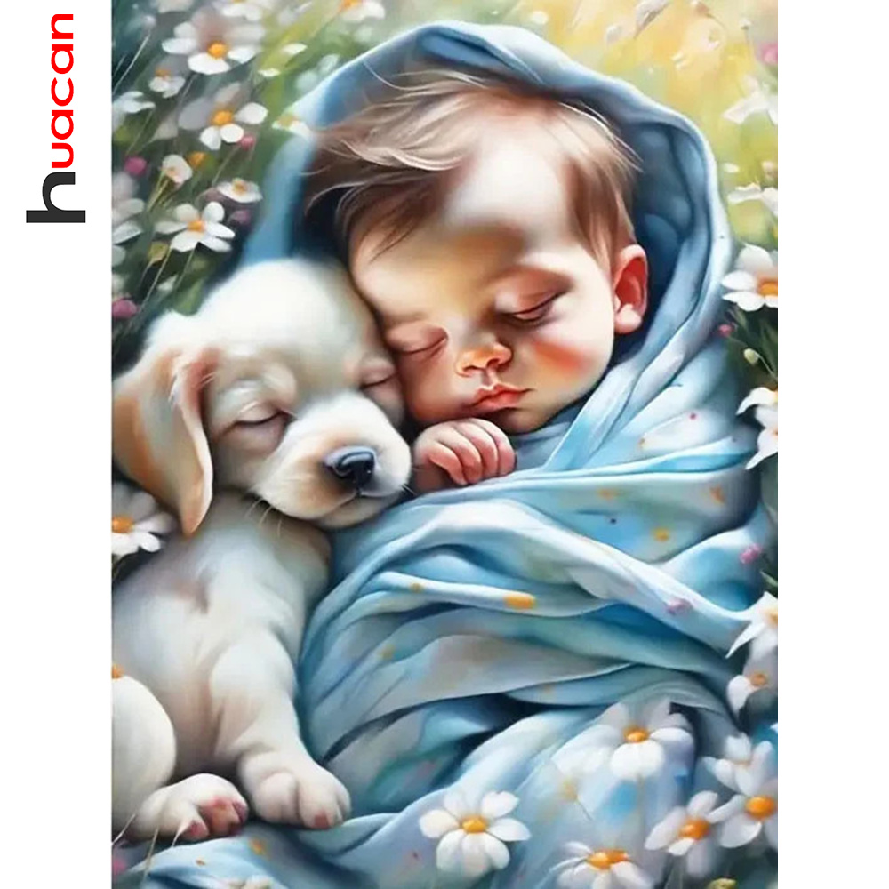 Huacan Diy Diamond Painting Po - Resin Art Baby review and price