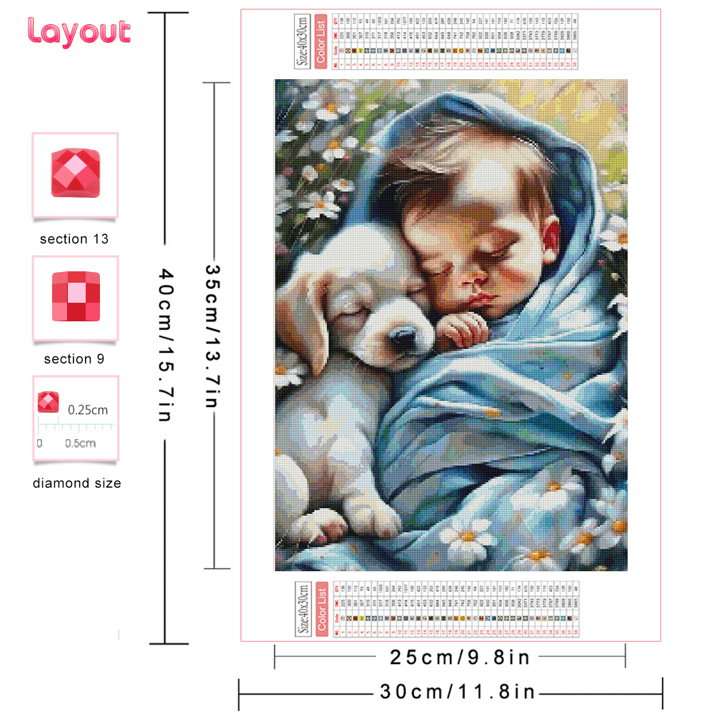 Huacan Diy Diamond Painting Po - Resin Art Baby review and price