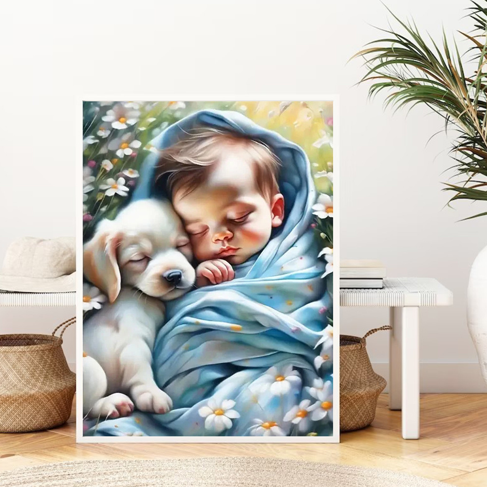 Huacan Diy Diamond Painting Po - Resin Art Baby review and price