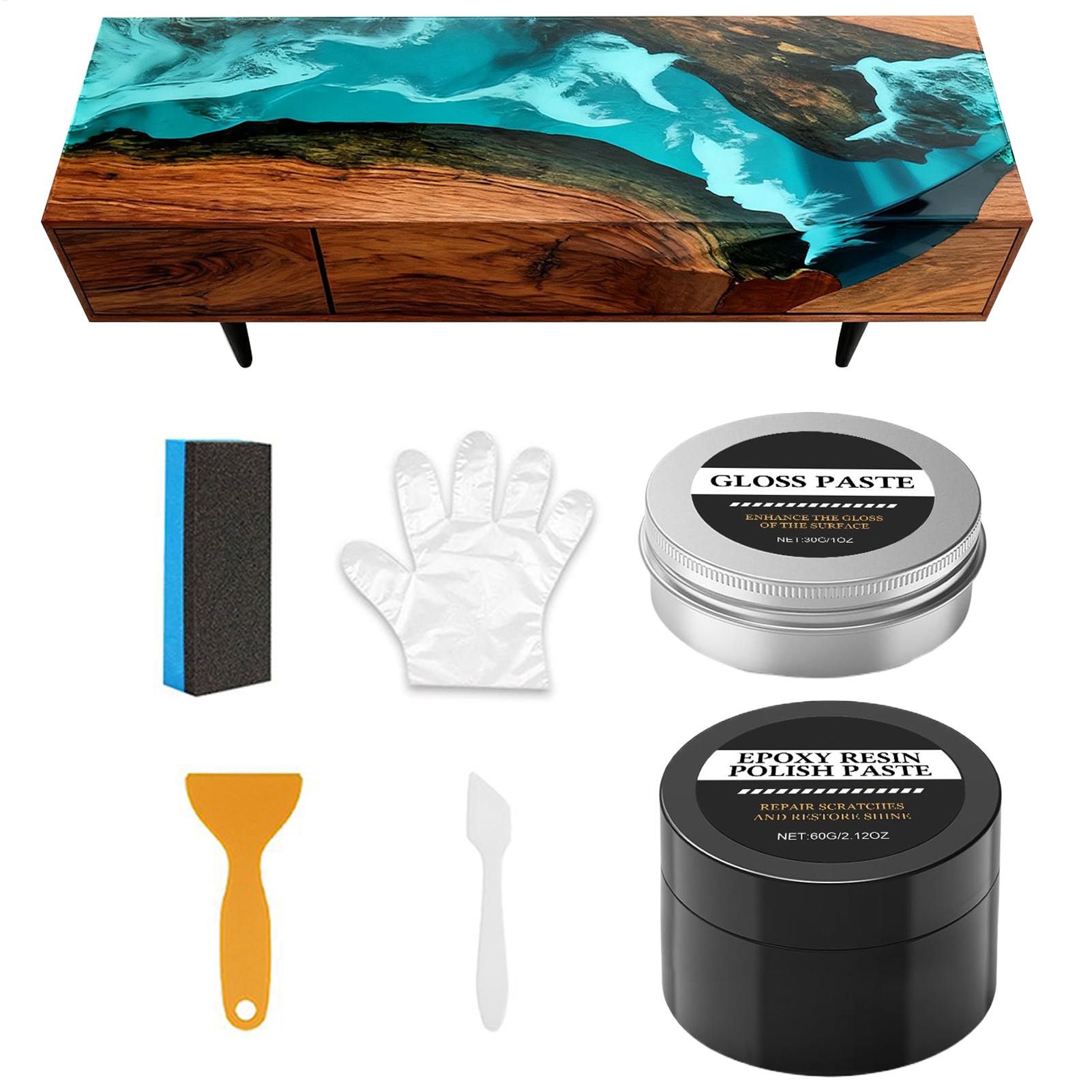 Epoxy Resin Polishing Kit - Cr - Resin Art Resin review and price