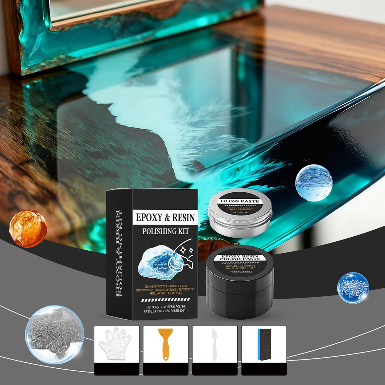 Epoxy Resin Polishing Kit - Cr - Resin Art Resin review and price