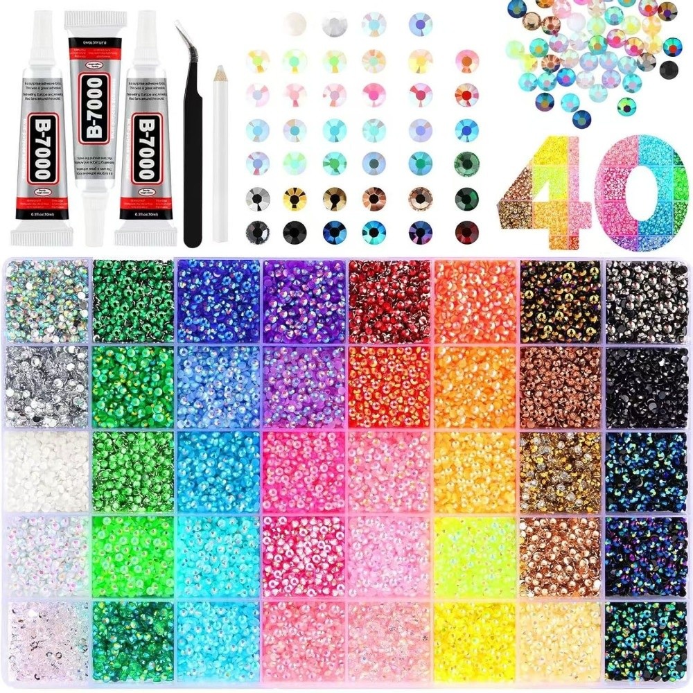 Hot Multicolor Resin Rhineston - Resin Art Accessories review and price