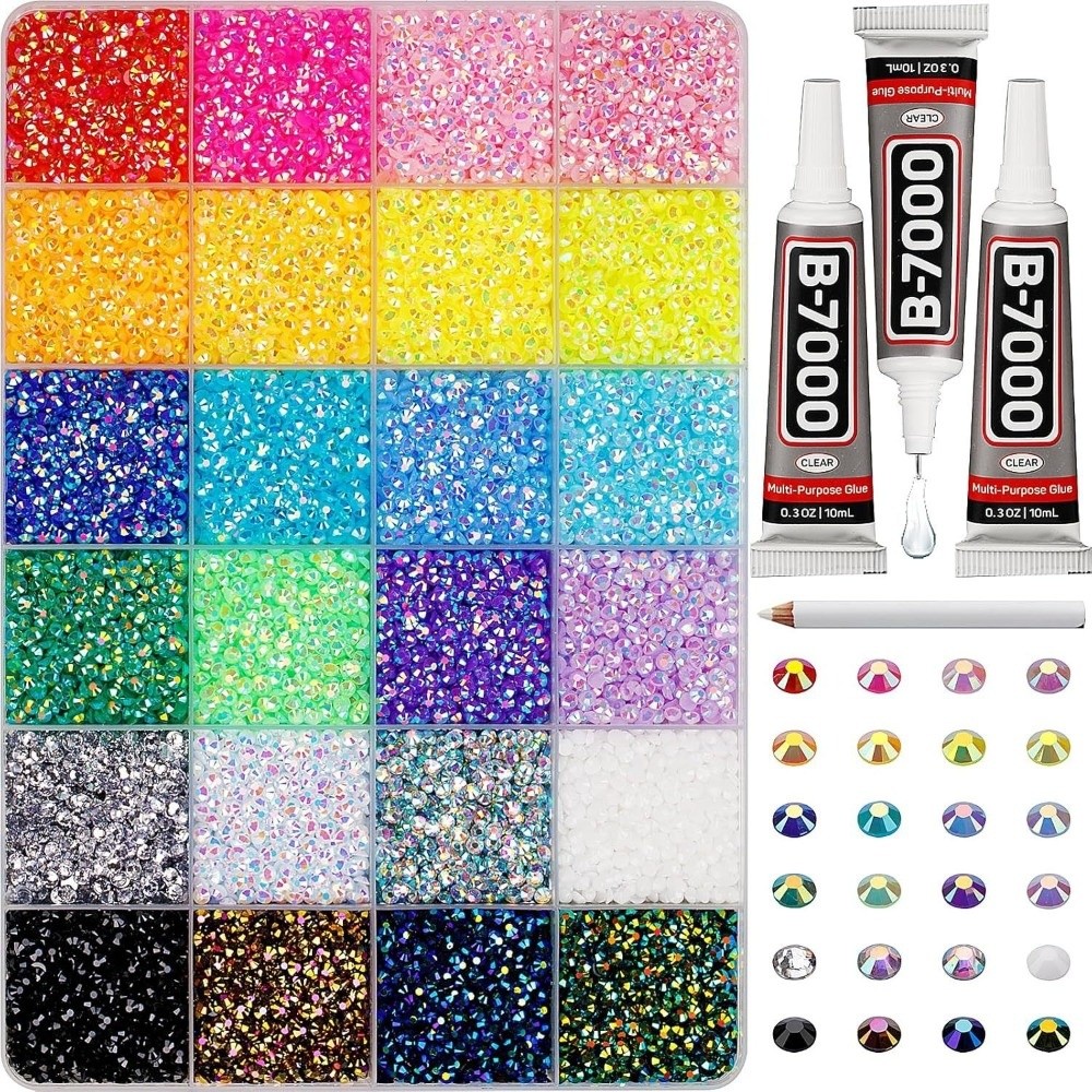 Hot Multicolor Resin Rhineston - Resin Art Accessories review and price