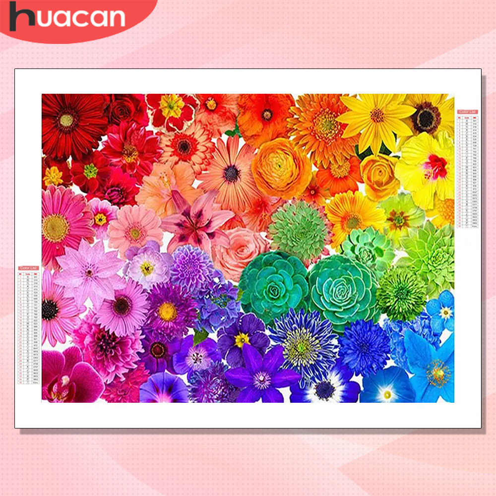 HUACAN Diamond Art Kits Flower - Resin Art Of Rose review and price