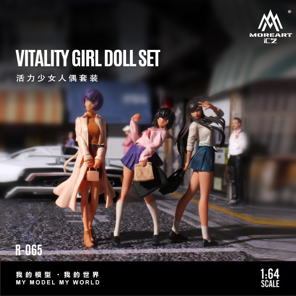 More Art 1:64 Dynamic Girl Dol - Resin Art Resin review and price