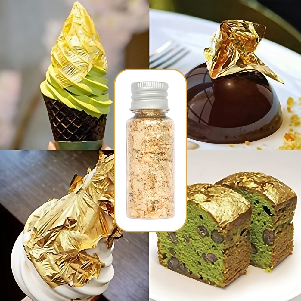 Metallic Leaf Flakes,Cake Deco - Resin Art Of Rose review and price