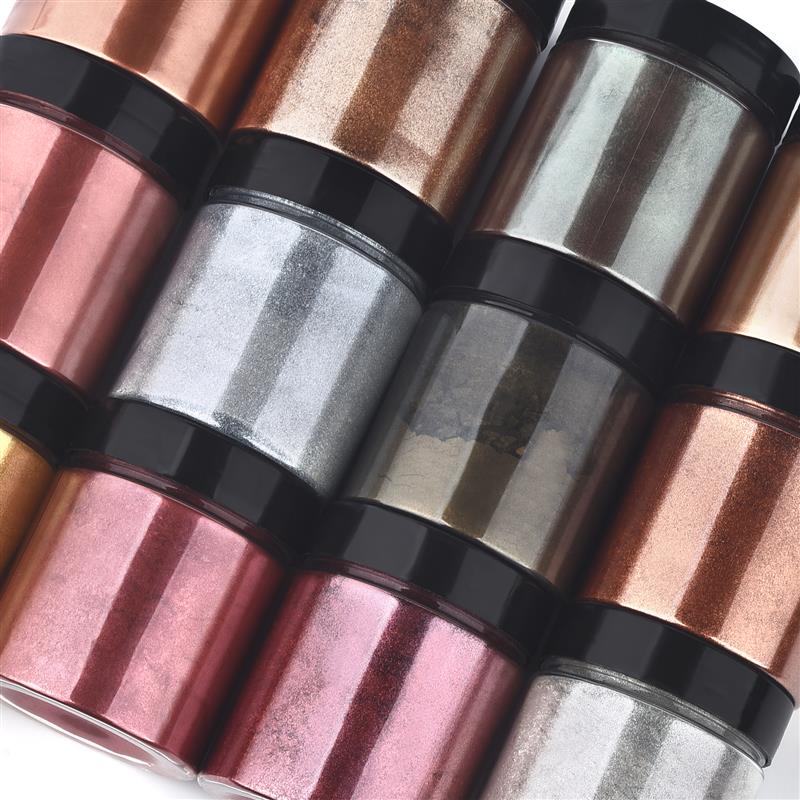 50g Shimmer Metallic Gold Silv - Pearl Powder Resin review and price