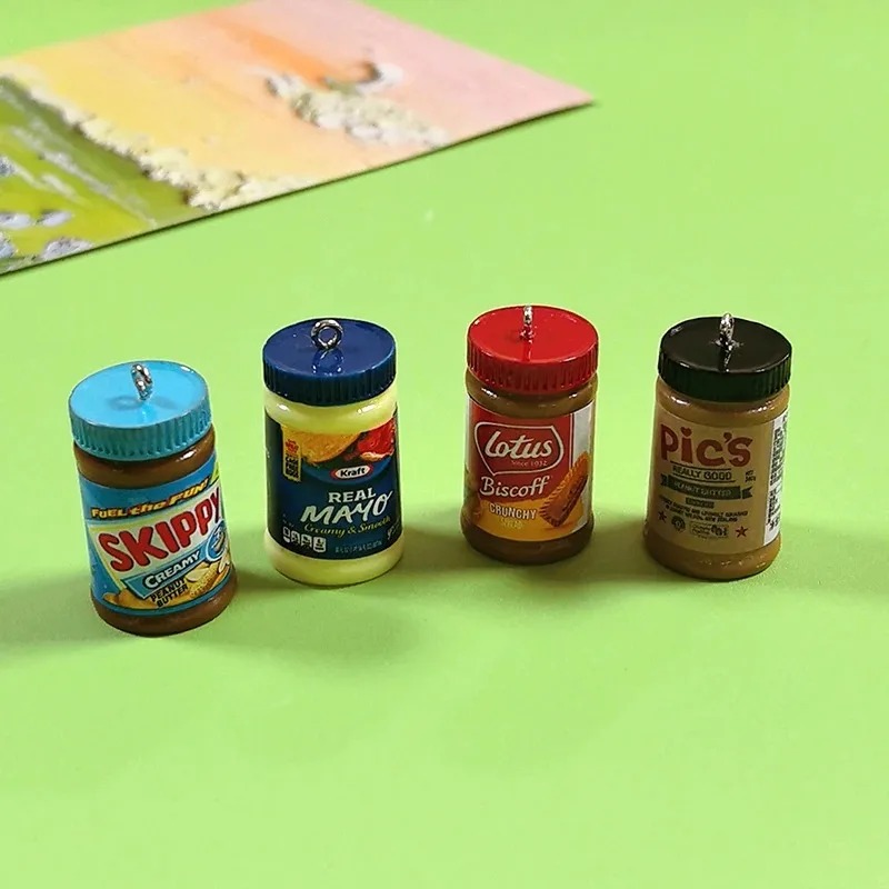 10pcs/Pack Miniature Simulatio - Resin Art Keychain review and price