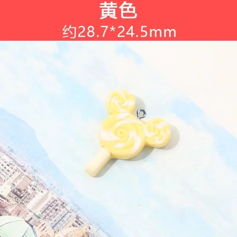10Pcs Kawaii Mouse Lollipop Re - Resin Art Keychain review and price